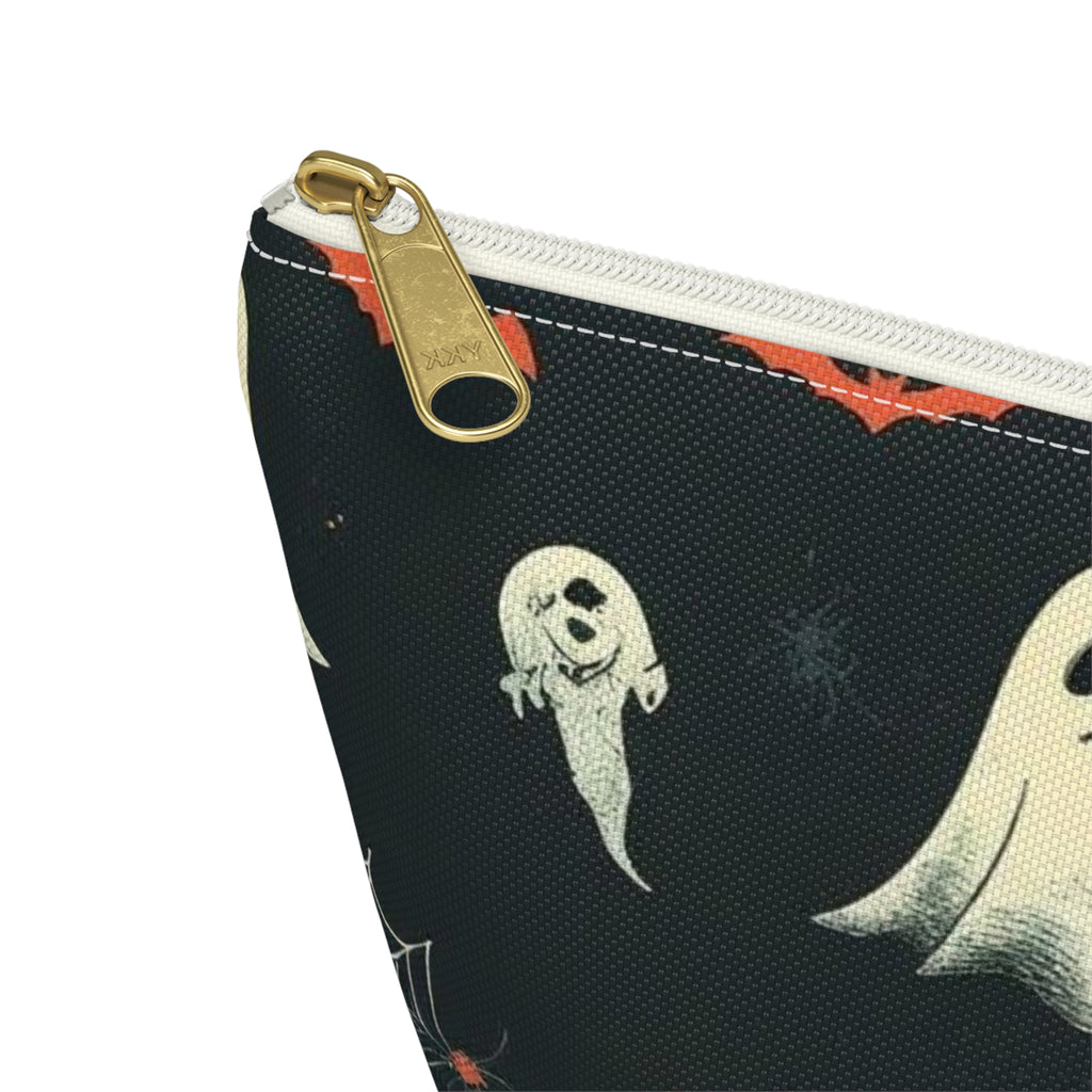 Halloween Ghosts & Pumpkins Accessory Pouch