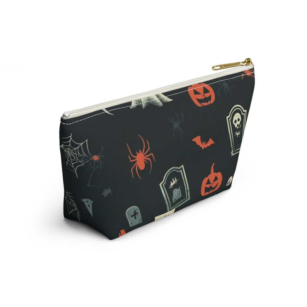 Halloween Ghosts & Pumpkins Accessory Pouch