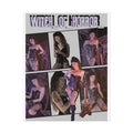 Witch of Horror Rolled Poster – Vintage Goth Pinup Collage