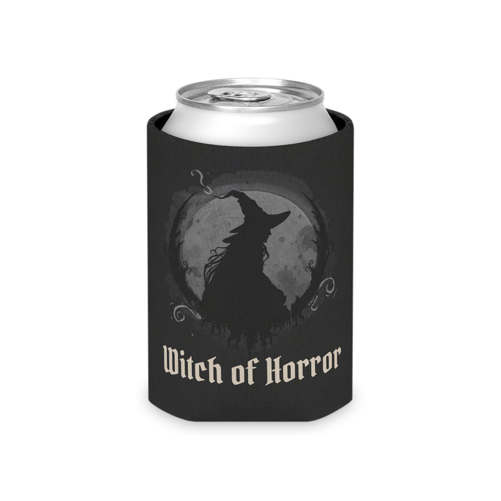 Witch of Horror Can Cooler – Halloween Witch Silhouette Beverage Insulator