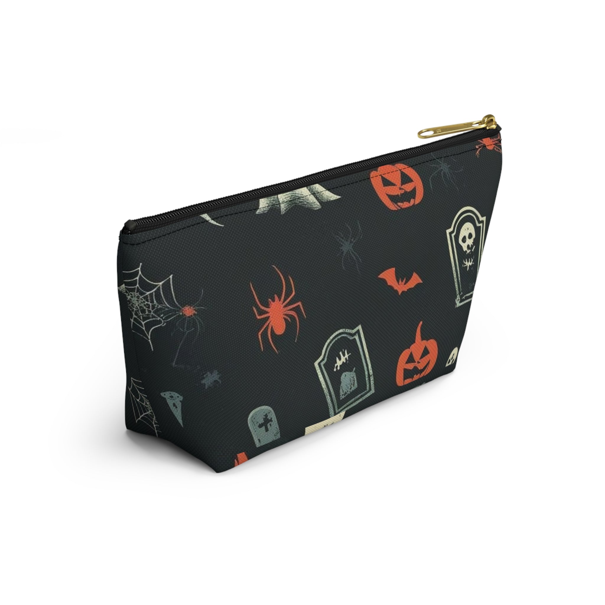 Halloween Ghosts & Pumpkins Accessory Pouch