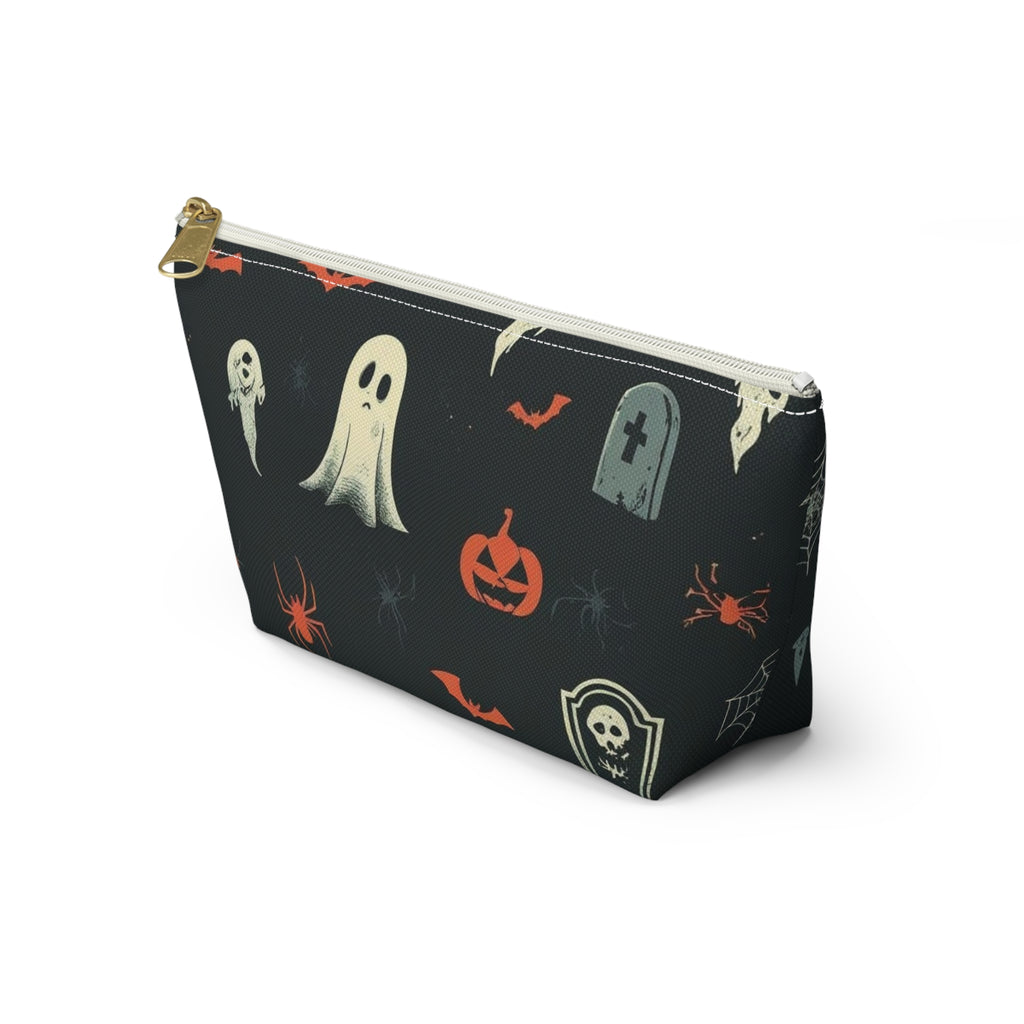 Halloween Ghosts & Pumpkins Accessory Pouch