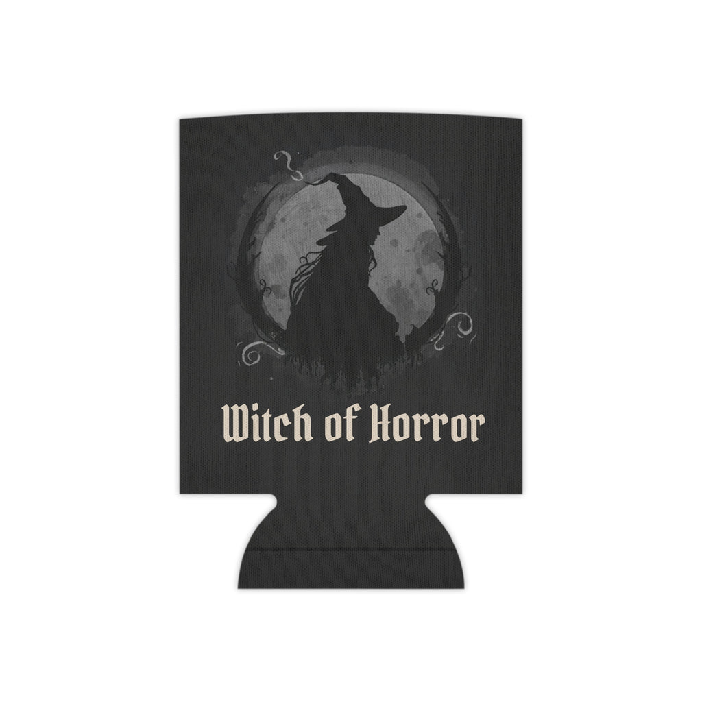 Witch of Horror Can Cooler – Halloween Witch Silhouette Beverage Insulator