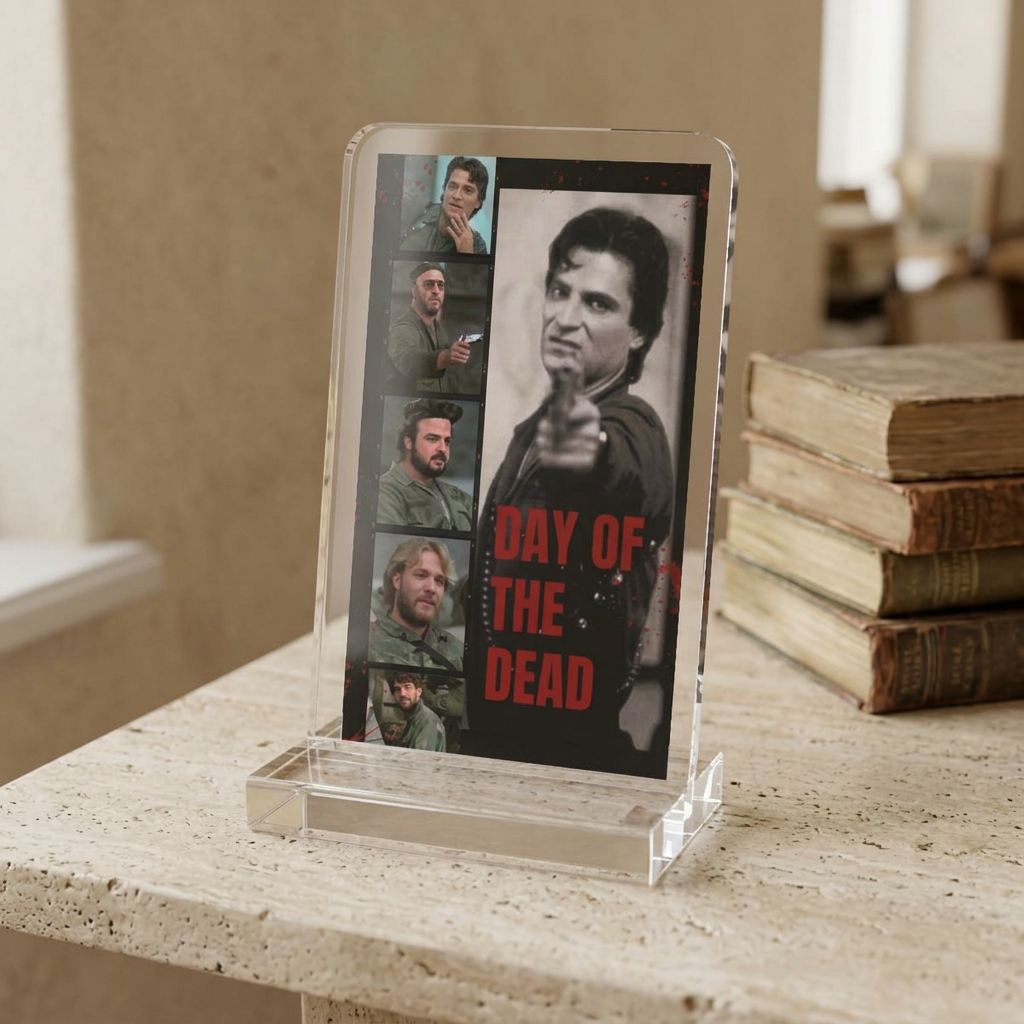 Day of the Dead Custom Cut Standee — Personalized Photo Memorial Display