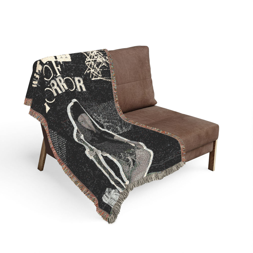 Woven Blanket — Witch of Horror Throw Blanket