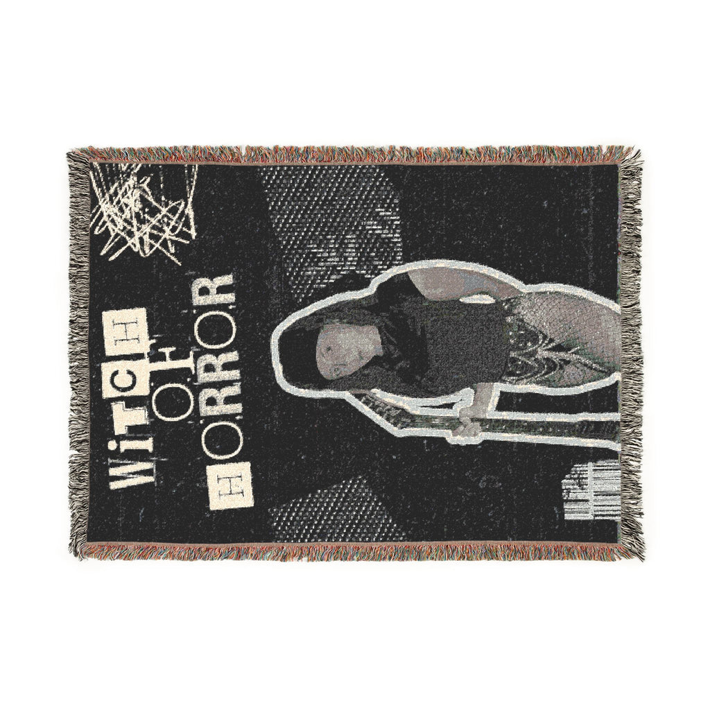 Woven Blanket — Witch of Horror Throw Blanket