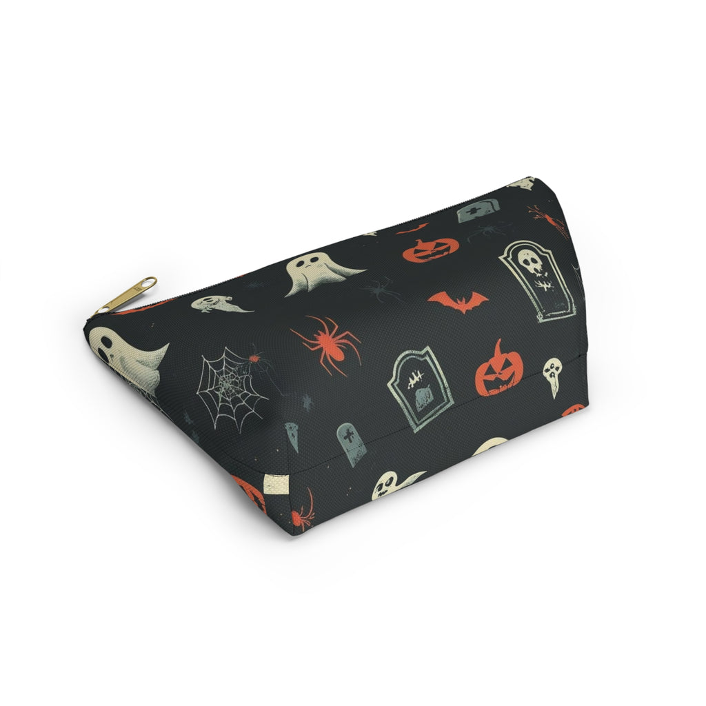 Halloween Ghosts & Pumpkins Accessory Pouch
