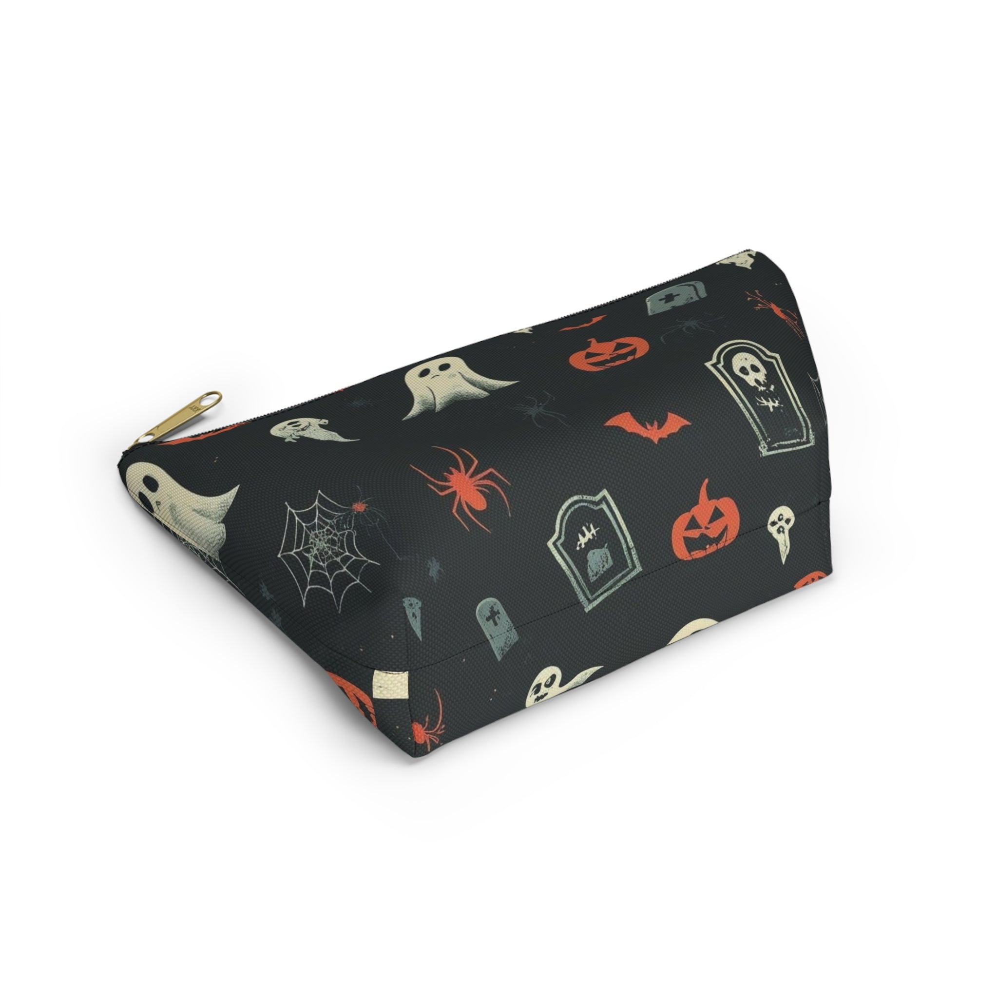 Halloween Ghosts & Pumpkins Accessory Pouch
