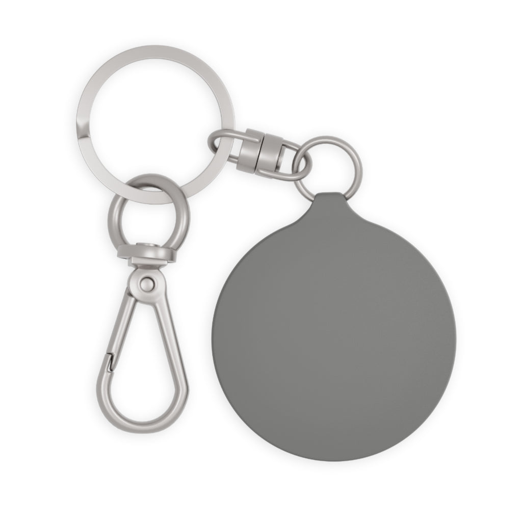 Witch Of Horror Keyring Tag — Retro Band Style Keychain