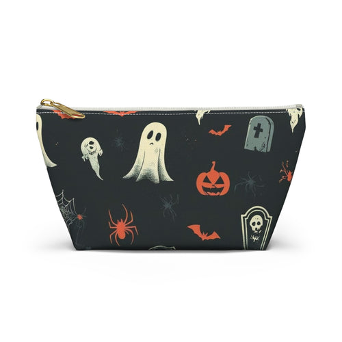 Halloween Ghosts & Pumpkins Accessory Pouch