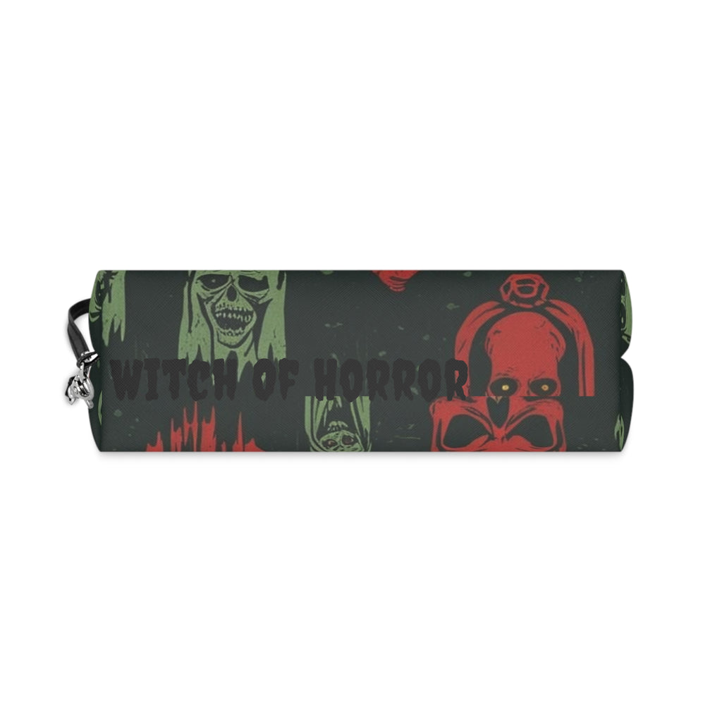 Spooky Skull Horror Makeup Bag — Halloween Cosmetic Pouch