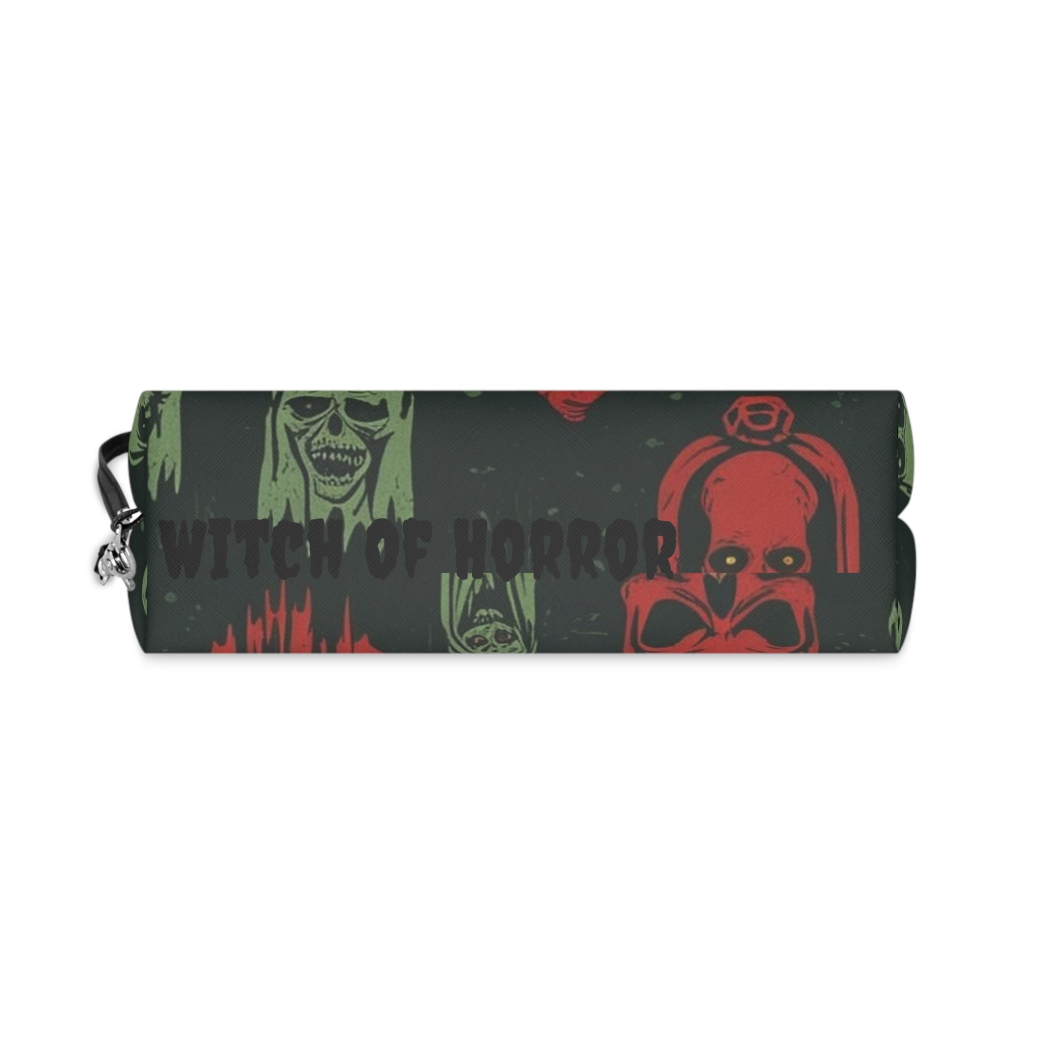 Spooky Skull Horror Makeup Bag — Halloween Cosmetic Pouch