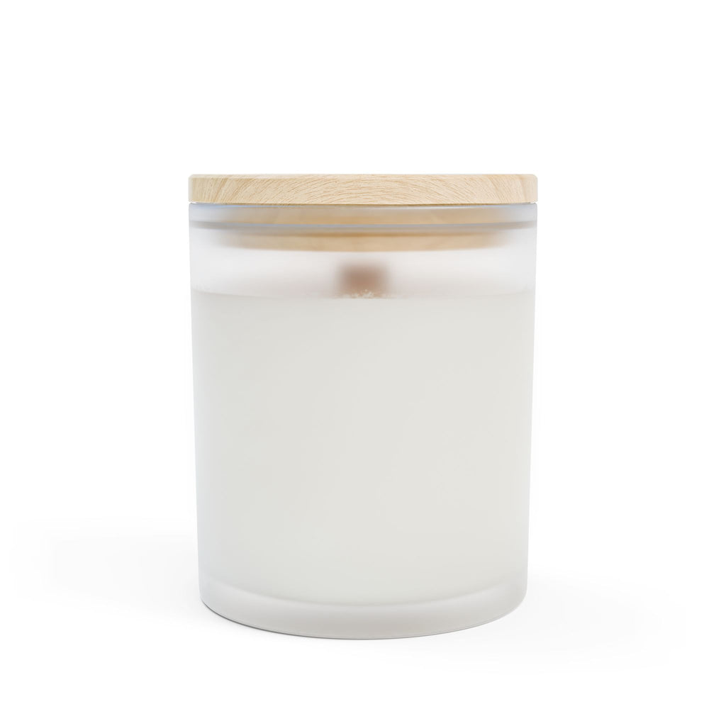 Witch of Horror Frosted Glass Candle — 11oz Halloween Spooky Decor
