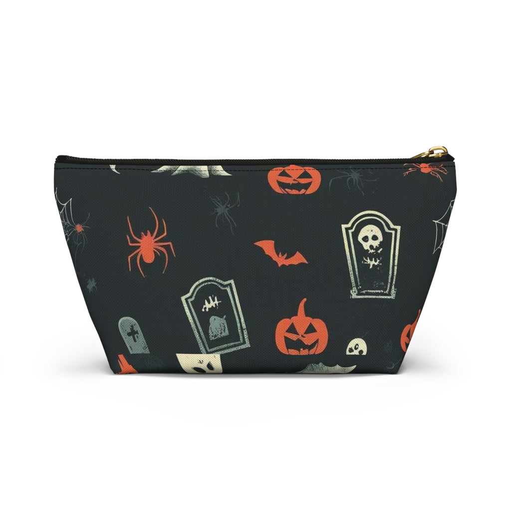 Halloween Ghosts & Pumpkins Accessory Pouch