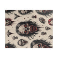 Horror Skull Pattern Puzzle — Scary Skull Faces Jigsaw (110–1014 pcs)