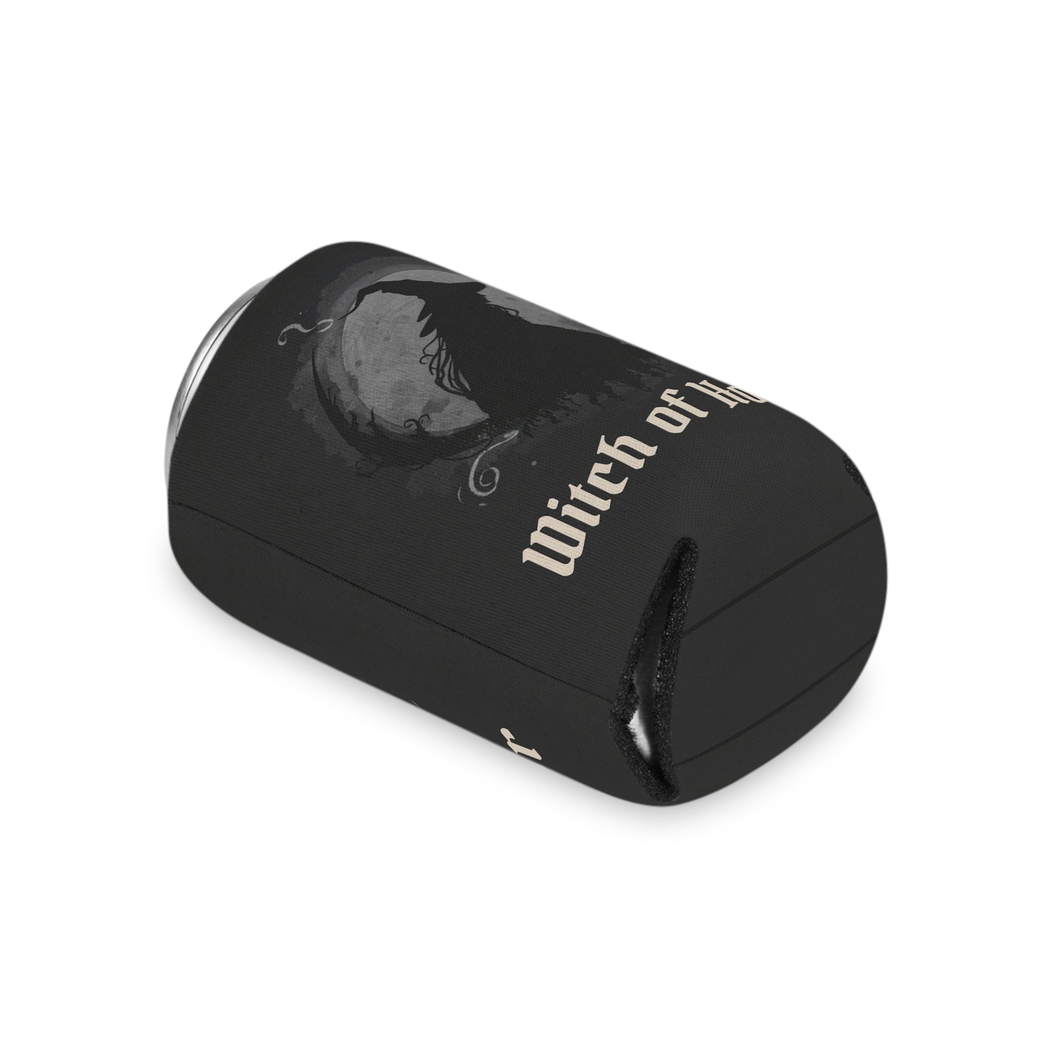 Witch of Horror Can Cooler – Halloween Witch Silhouette Beverage Insulator