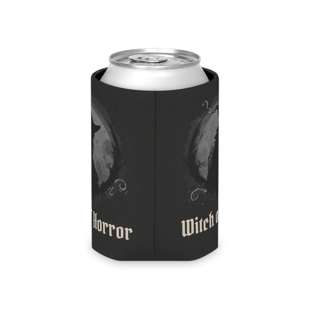 Witch of Horror Can Cooler – Halloween Witch Silhouette Beverage Insulator