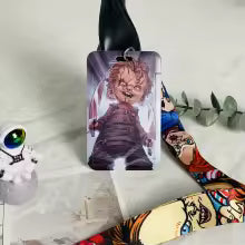 Anime Lanyard Keychain ID Card Holder Badge Reel Lariat Rope